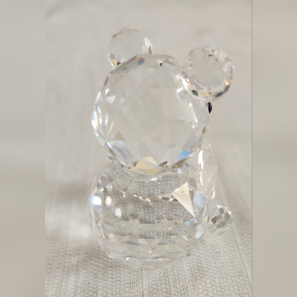 Swarovski Crystal Bear with Black Accents - Picture 3 of 14